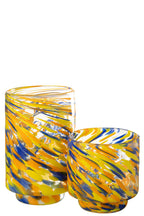 J-LINE VASE ARUN GLASS MIX LARGE