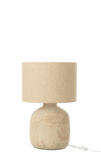 J-LINE TAFELLAMP MIA TERRACOTTA BEIGE KLEIN - Tuincentrum Lopik