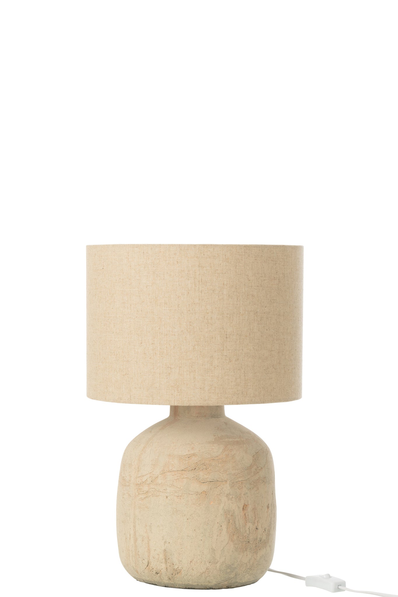 J-LINE TAFELLAMP MIA TERRACOTTA BEIGE KLEIN - Tuincentrum Lopik