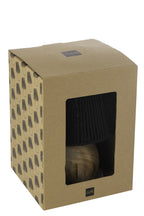 J-LINE TAFELLAMP LED HOUT/METAAL ZWART 16,5X23CM - Tuincentrum Lopik