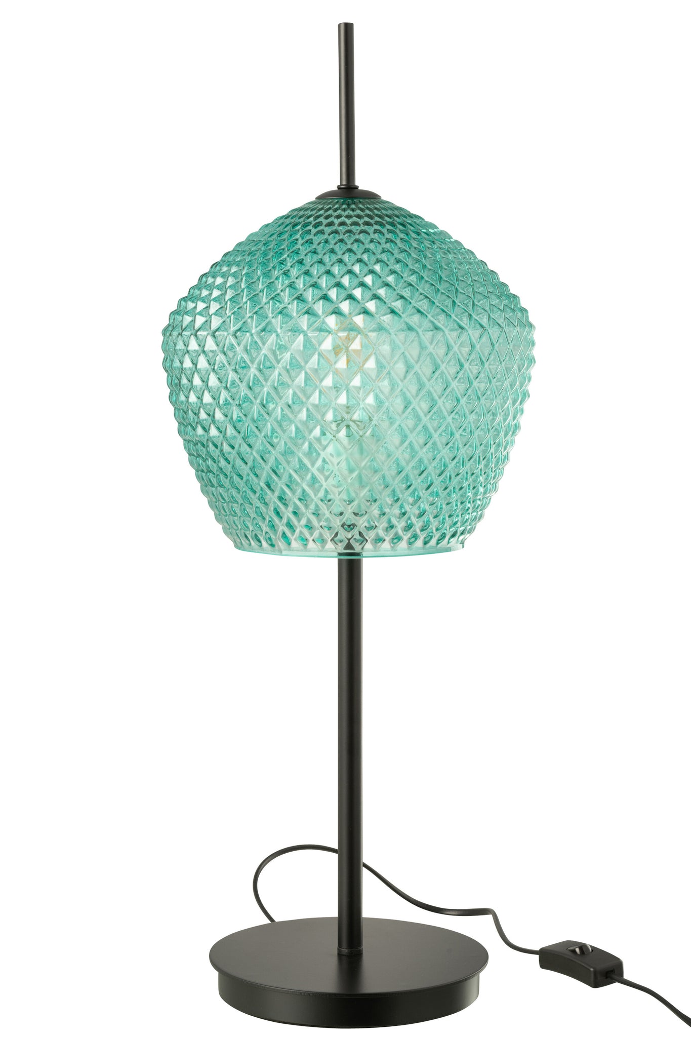 J-LINE TAFELLAMP GLAS GROEN - Tuincentrum Lopik