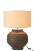J-LINE TAFELLAMP TERRACOTTA BRUIN