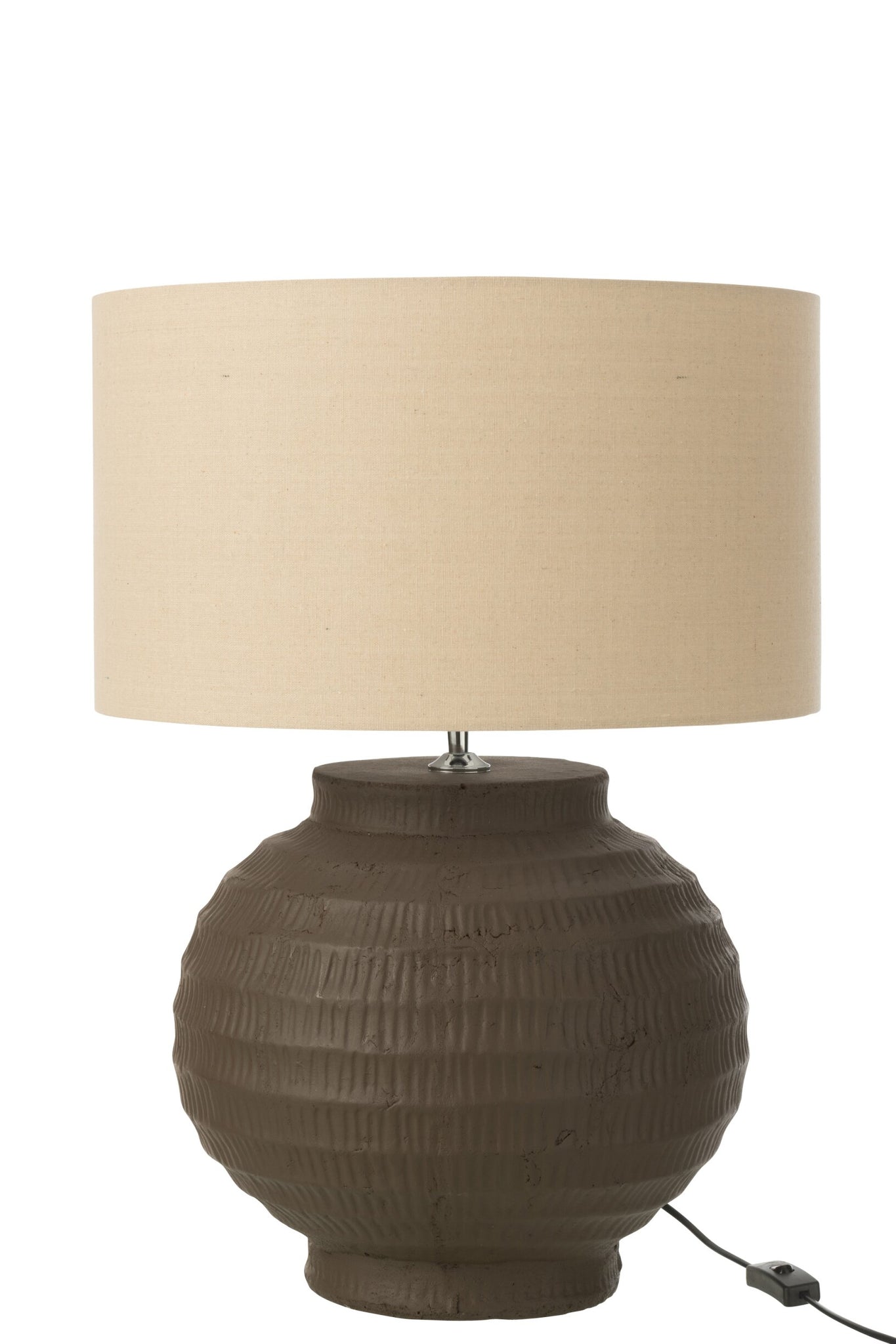 J-LINE TAFELLAMP TERRACOTTA BRUIN