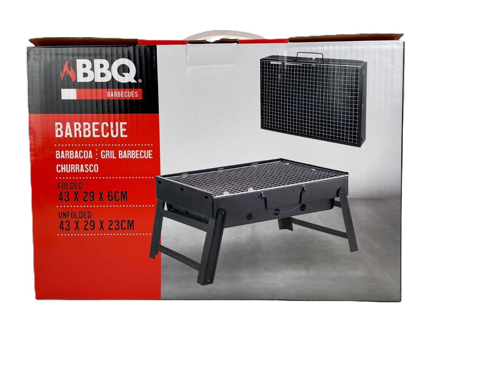 Bbq Opvouwbare Draagbare Barbecue - 43X29 Cm