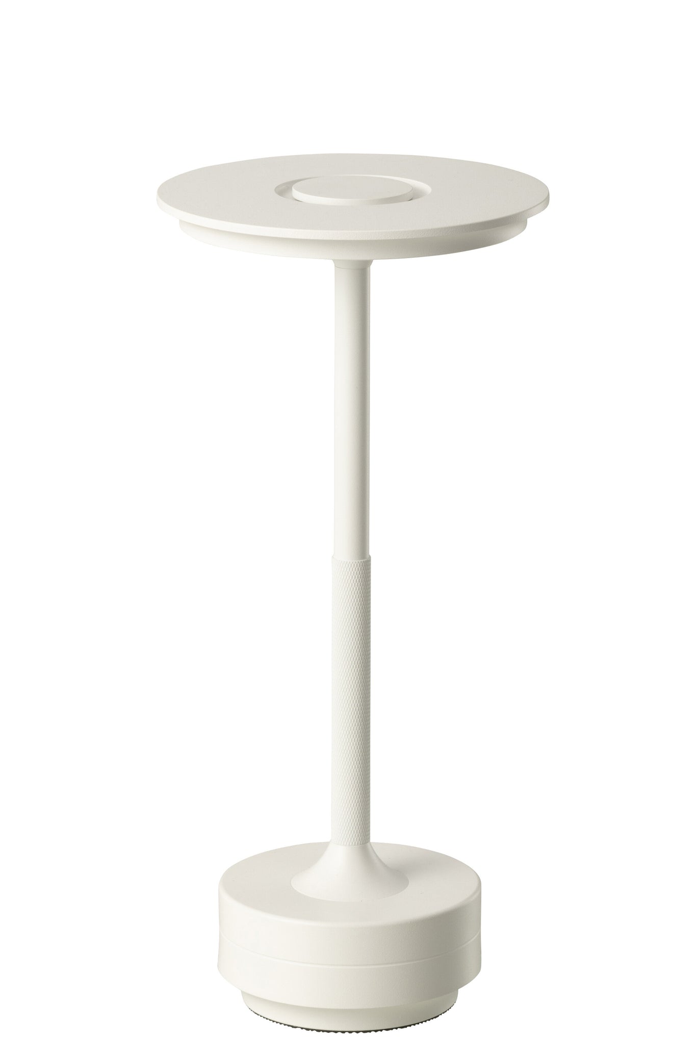J-LINE WITTE LED-TAFELLAMP MET AANRAAKBEDIENING KUNSTSTOF - Tuincentrum Lopik
