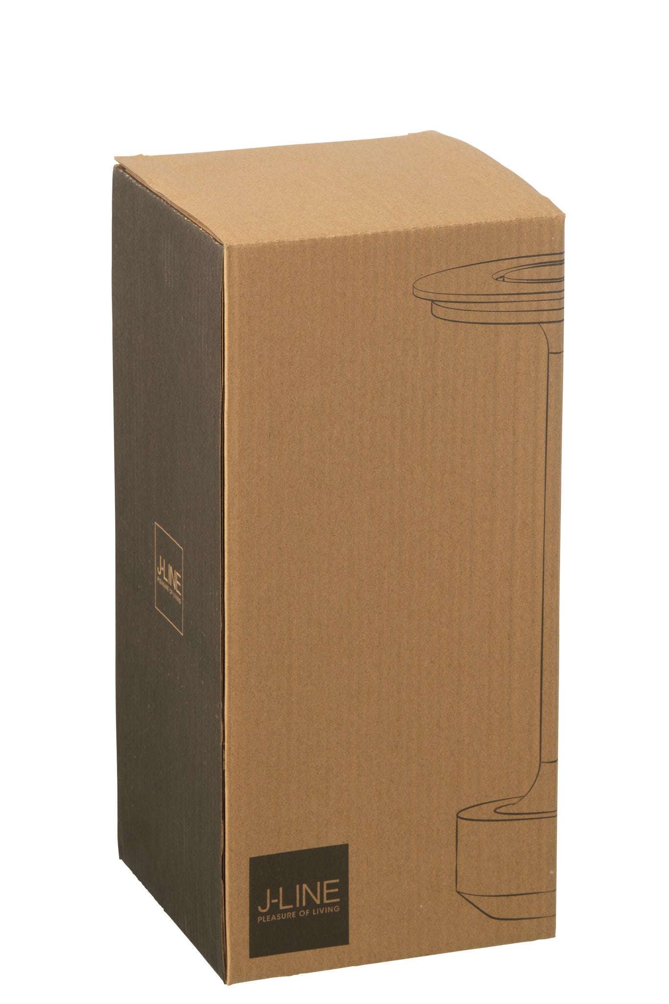 J-LINE TAFELLAMP LED TOUCH PLASTIC ZWART - Tuincentrum Lopik