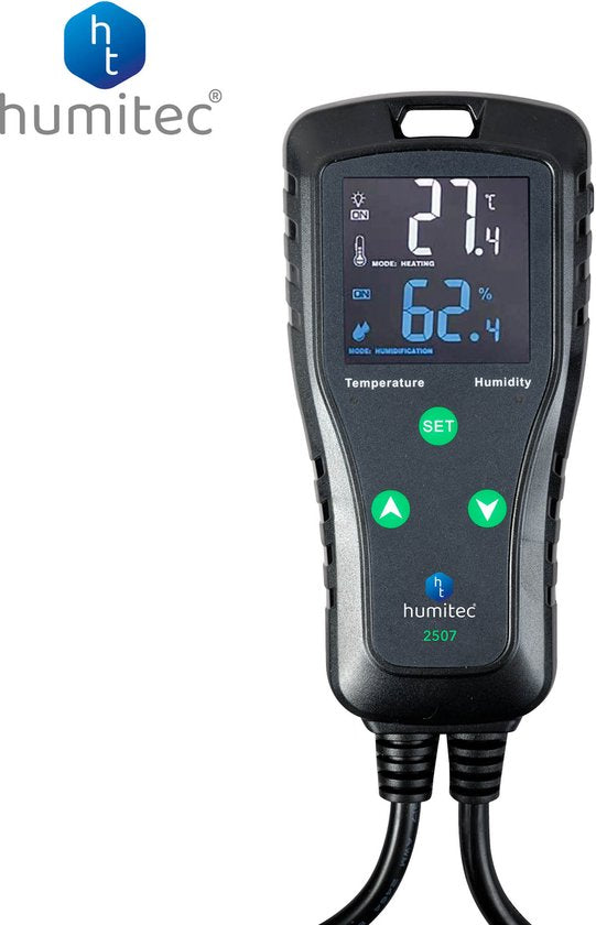 HUMITEC® CONTROLLER TEMPERATUUR- EN LUCHTVOCHTIGHEIDSCONTROLLER