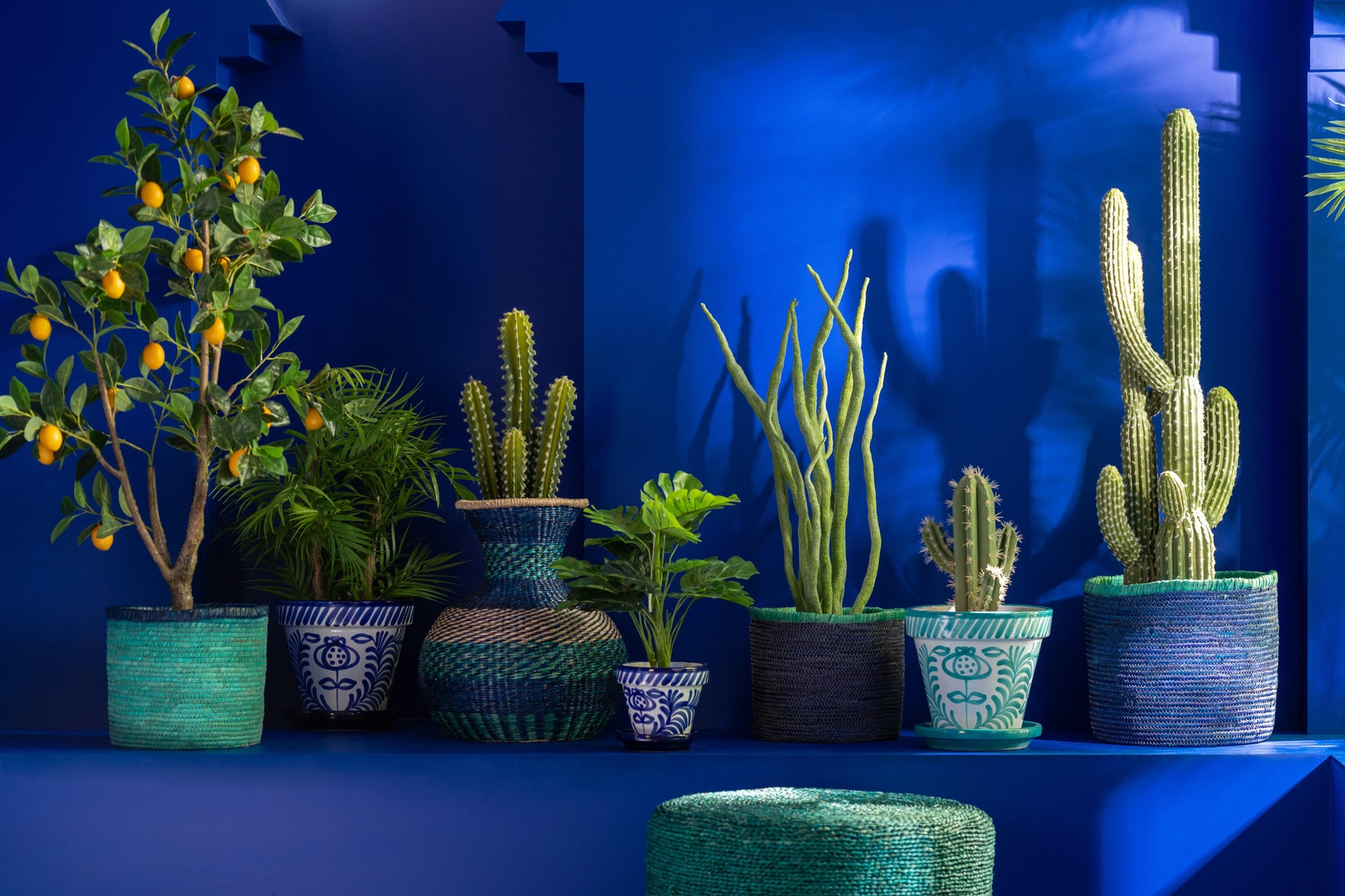 J-LINE KUNSTPLANT SUCCULENT IN POT KUNSTGROEN - Tuincentrum Lopik
