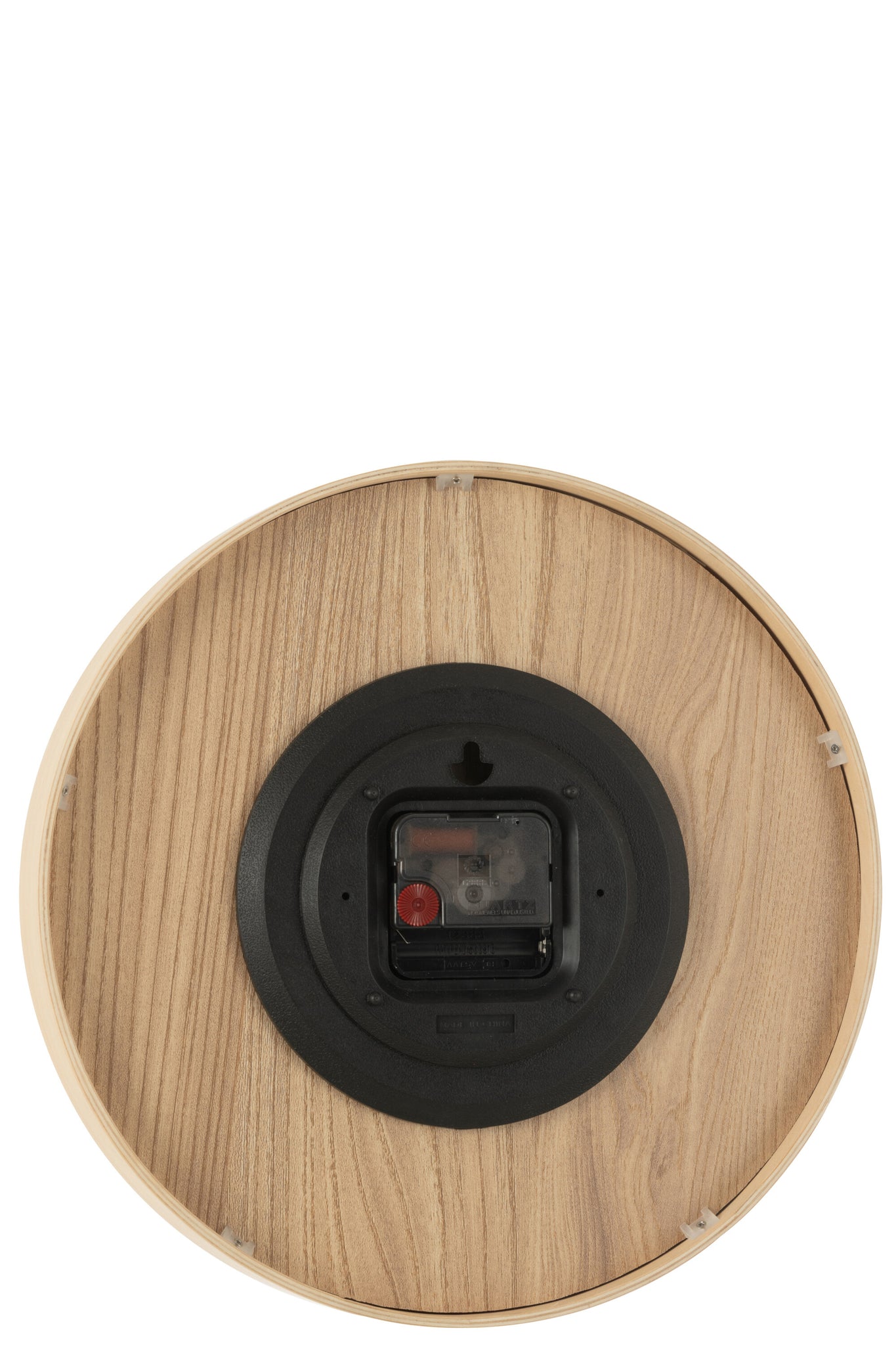 J-LINE WANDKLOK PLYWOOD/MDF NATUREL SMALL