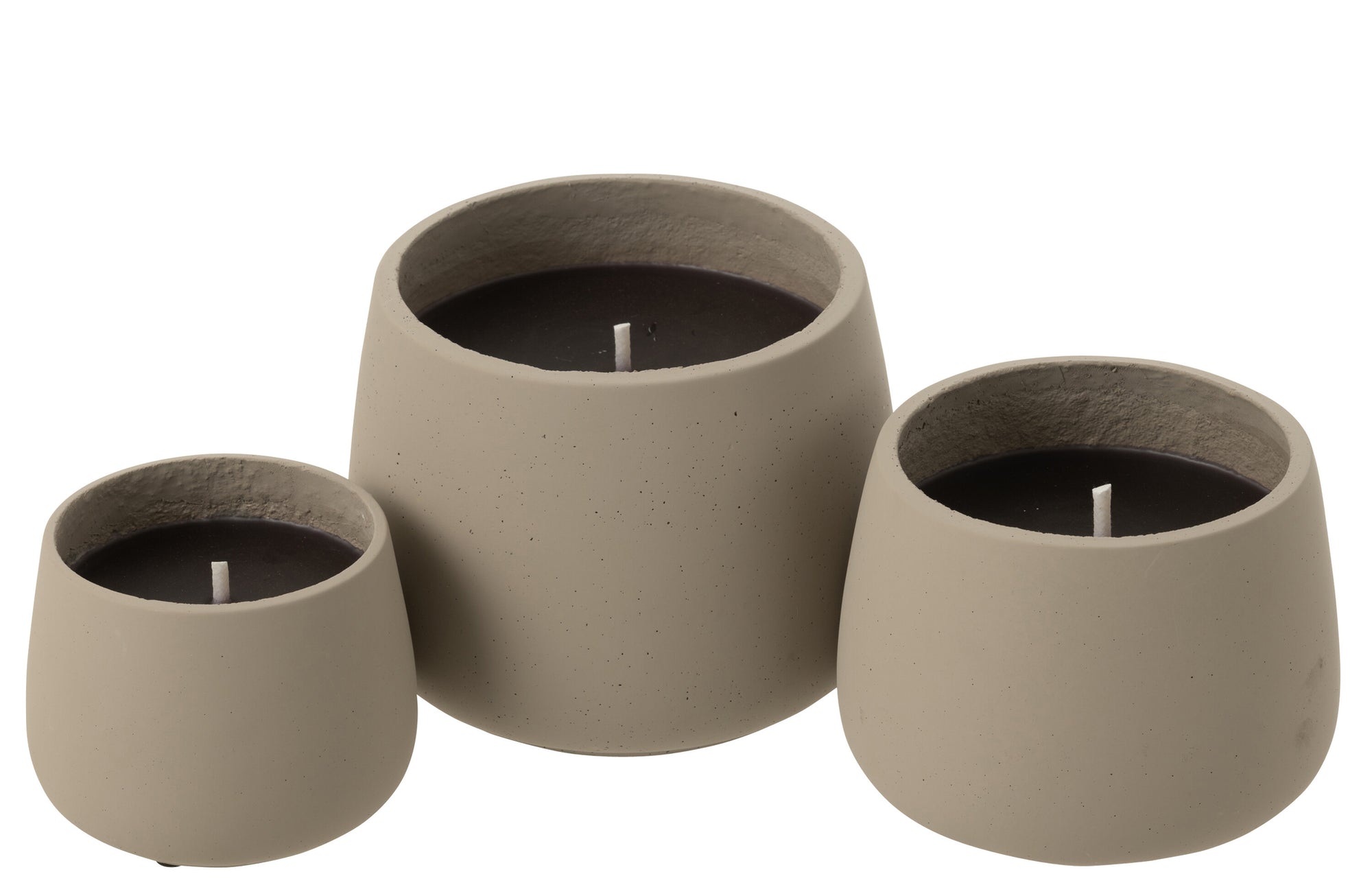 J-LINE OUTDOOR KAARS CYRA CEMENT GRIJS GROOT 48U