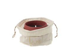 J-LINE OUTDOOR KAARS CYRA CEMENT ROOD 18U - Tuincentrum Lopik
