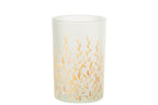 J-LINE WINDLICHT SALLY – GLAS ORANJE/TRANSPARANT LARGE - Tuincentrum Lopik