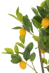 J-LINE CITROENBOOM POT KUNSTMATIG GROEN GROOT - Tuincentrum Lopik