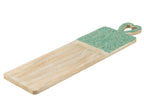J-LINE SERVEERPLANK MOZAÏEK LANG MANGOHOUT GROEN 74 CM - Tuincentrum Lopik