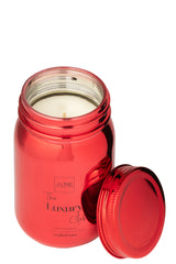 Scented Candle Jar Glass Red-69H - Tuincentrum Lopik