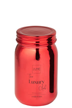 Scented Candle Jar Glass Red-69H - Tuincentrum Lopik