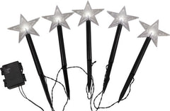 lichtstaven Sterren 5 stuks