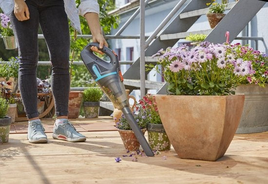 ACCU HANDSTOFZUIGER EASYCLEAN LI SET MET LAADSTATION