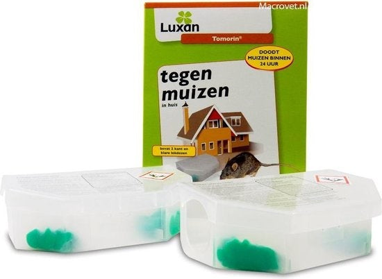  Tomorin kant en klaar lokdoosje tegen muizen