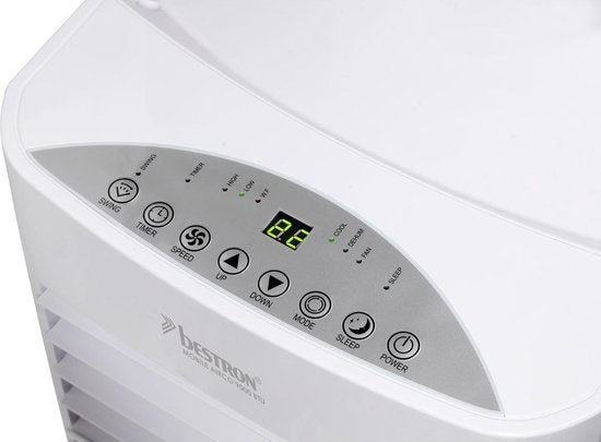 AAC9000 MOBIELE AIRCONDITIONER 9000 BTU WIT 1010 WATT