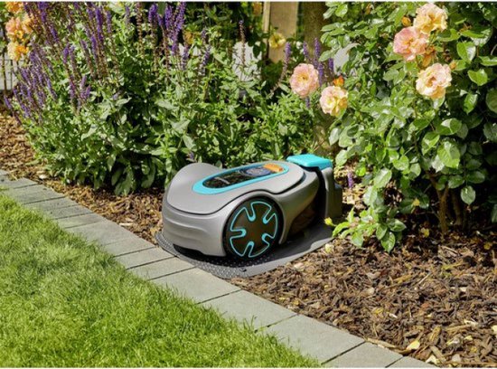 GARDENA ROBOTMAAIER SILENO MINIMO 250 M² – BLUETOOTH APP – MAX. HELLING 25% – INCLUSIEF LAADSTATION EN INSTALLATIEKIT