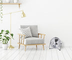 DFA30CH RETRO VLOERVENTILATOR 35 CM CHROOM 55 WATT