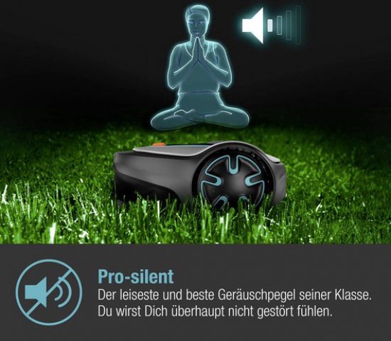 GARDENA ROBOTMAAIER SILENO MINIMO 450 M² – BLUETOOTH APP – MAX. HELLING 25% – INCLUSIEF LAADSTATION EN INSTALLATIEKIT