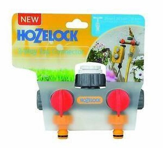  2-WEG WATERVERDELER 3/4”, 1/2'' EN 1"