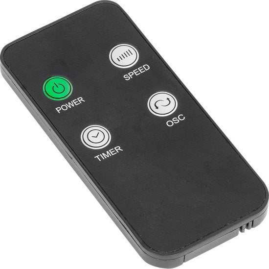 AFT770WRC TOWER VENTILATOR 78 CM MET AFSTANDSBEDIENING EN DIGITALE TIMER WIT 35 WATT