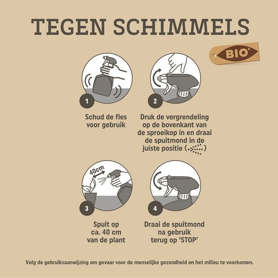 BIO TEGEN SCHIMMELS SPRAY 800 ML