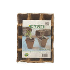 Biologisch afbreekbare turfpotjes H5x4x4cm