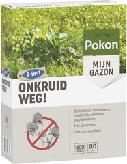 ONKRUID WEG! 1600 GRAM 80M²