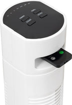AFT770WRC TOWER VENTILATOR 78 CM MET AFSTANDSBEDIENING EN DIGITALE TIMER WIT 35 WATT