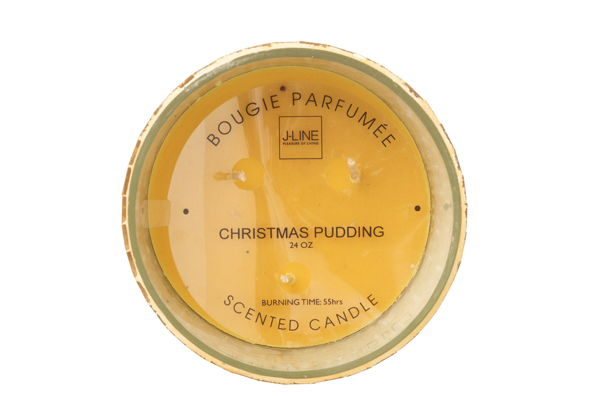 Scented Candle Mirror Glass Yellow - Tuincentrum Lopik