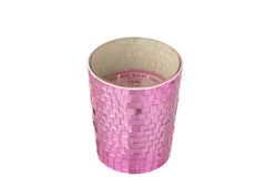 Scented Candle Mirror Glass Pink - Tuincentrum Lopik