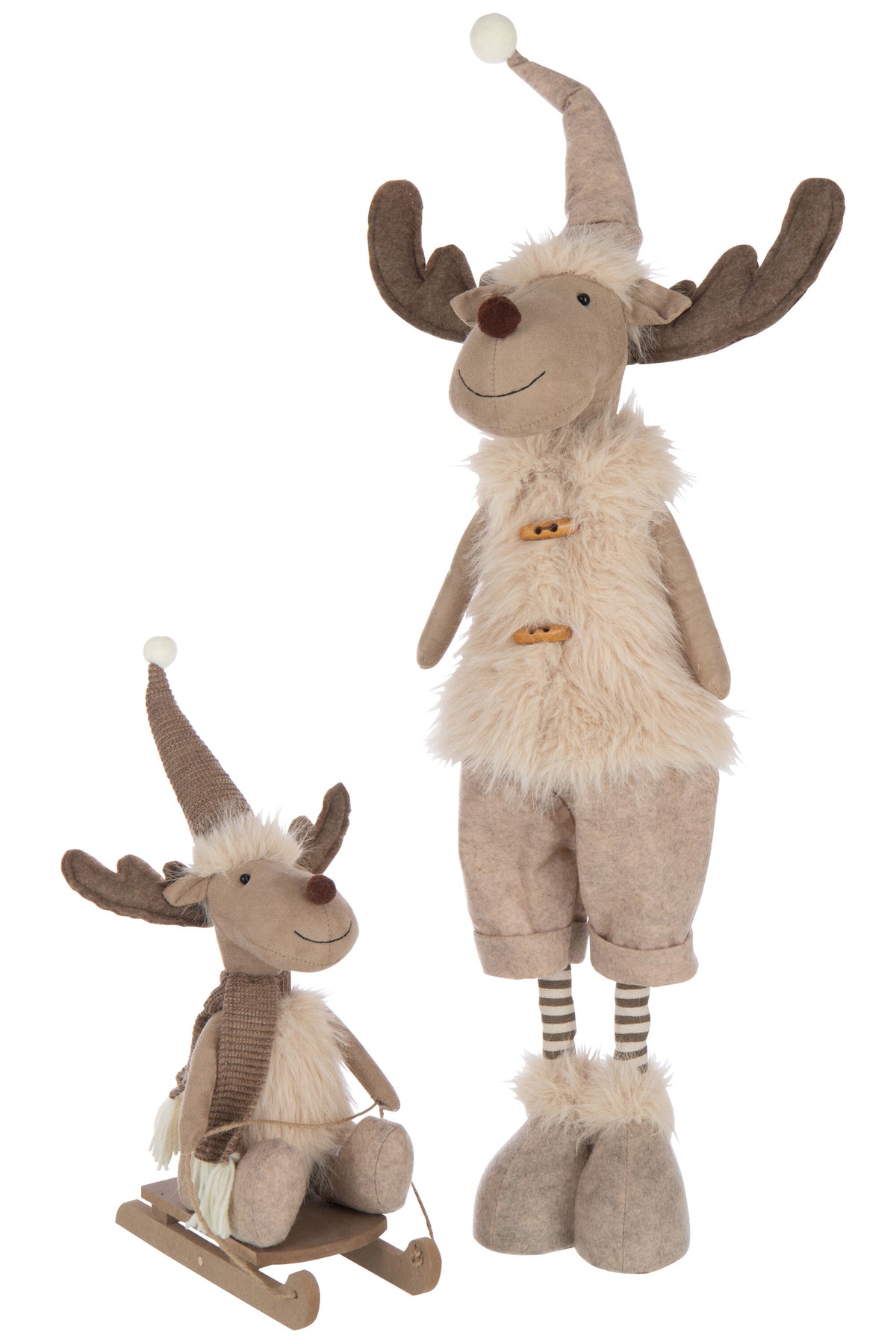Moose Telescopic Fur Polyester Ecru - Tuincentrum Lopik