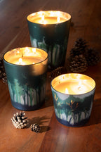 Scented Candle Noa Forest Soya Green/Gold Colored Medium-68H - Tuincentrum Lopik