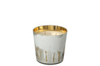 Scented Candle Noa Forest Soya White/Gold Colored Small-50H - Tuincentrum Lopik