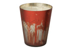 Scented Candle Noa Forest Soya Red/Gold Colored Large-95H - Tuincentrum Lopik