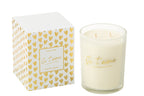 Scented Candle Je T'aime Wax Gold Colored Large - Tuincentrum Lopik