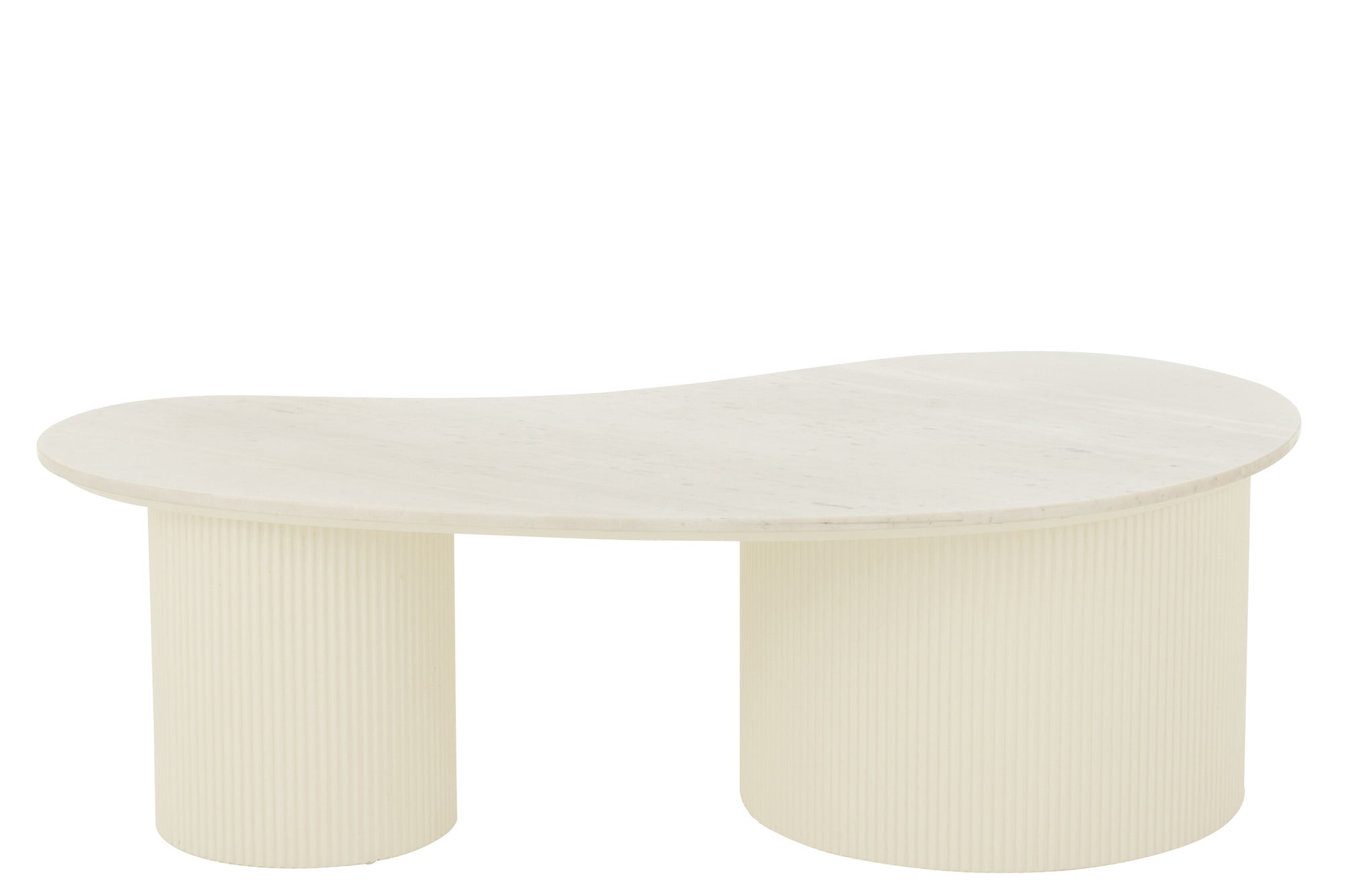 J-LINE SALONTAFEL MARMER/MDF WIT 121 X 59,8 CM - Tuincentrum Lopik