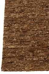 J-LINE VLOERKLEED WOVEN WOL BRUIN 160 × 230 CM