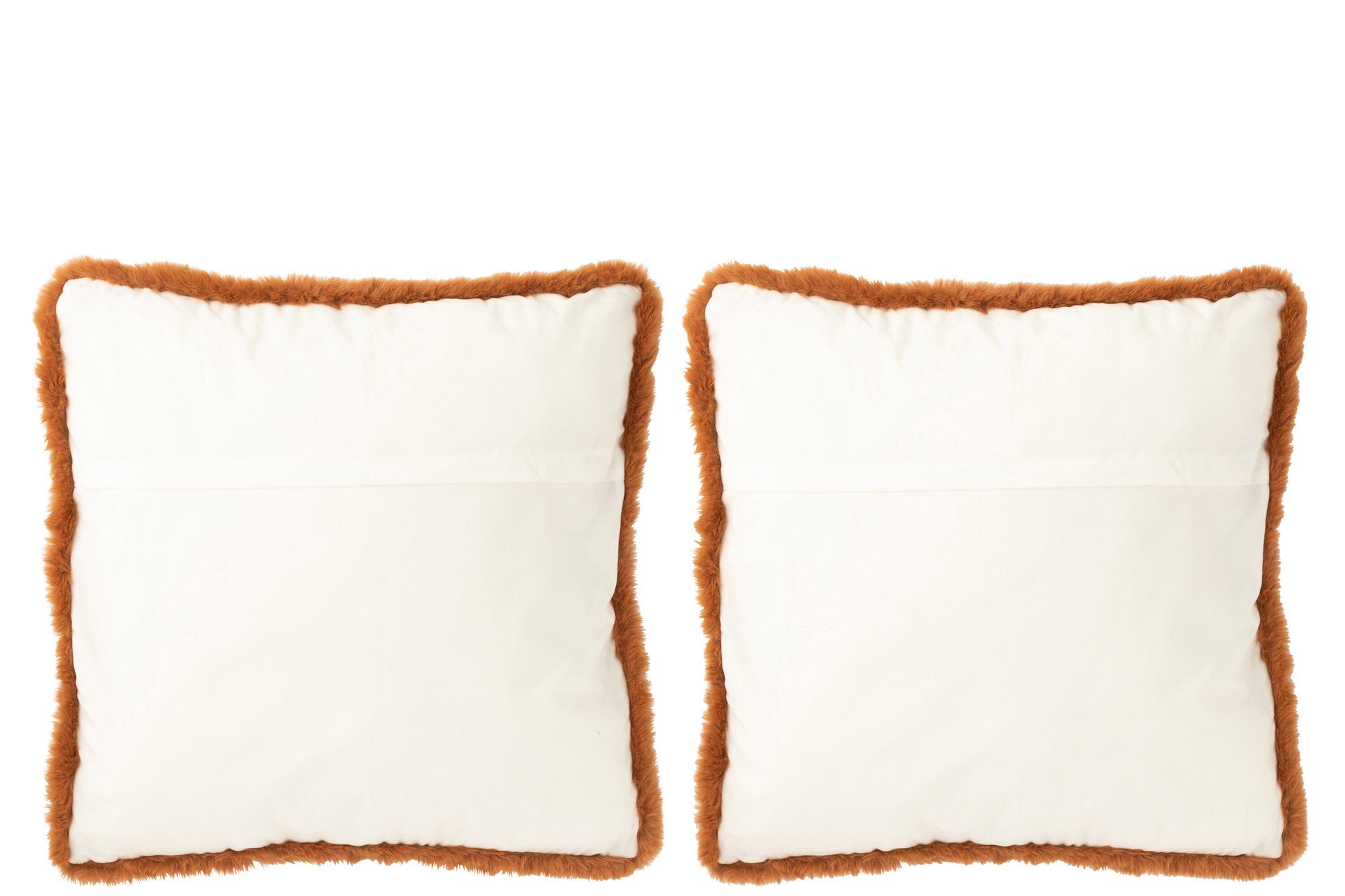 Kussen Vos Polyester Bruin/Cognac Groot Assortiment Van 2 - Tuincentrum Lopik