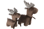 Doorstop Reindeer Polyester Brown Large - Tuincentrum Lopik