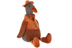 Doorstop Duck Polyester Rust Brown - Tuincentrum Lopik