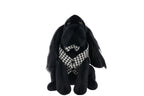 Doorstop Dog Pied-De-Poule Polyester Black/White - Tuincentrum Lopik