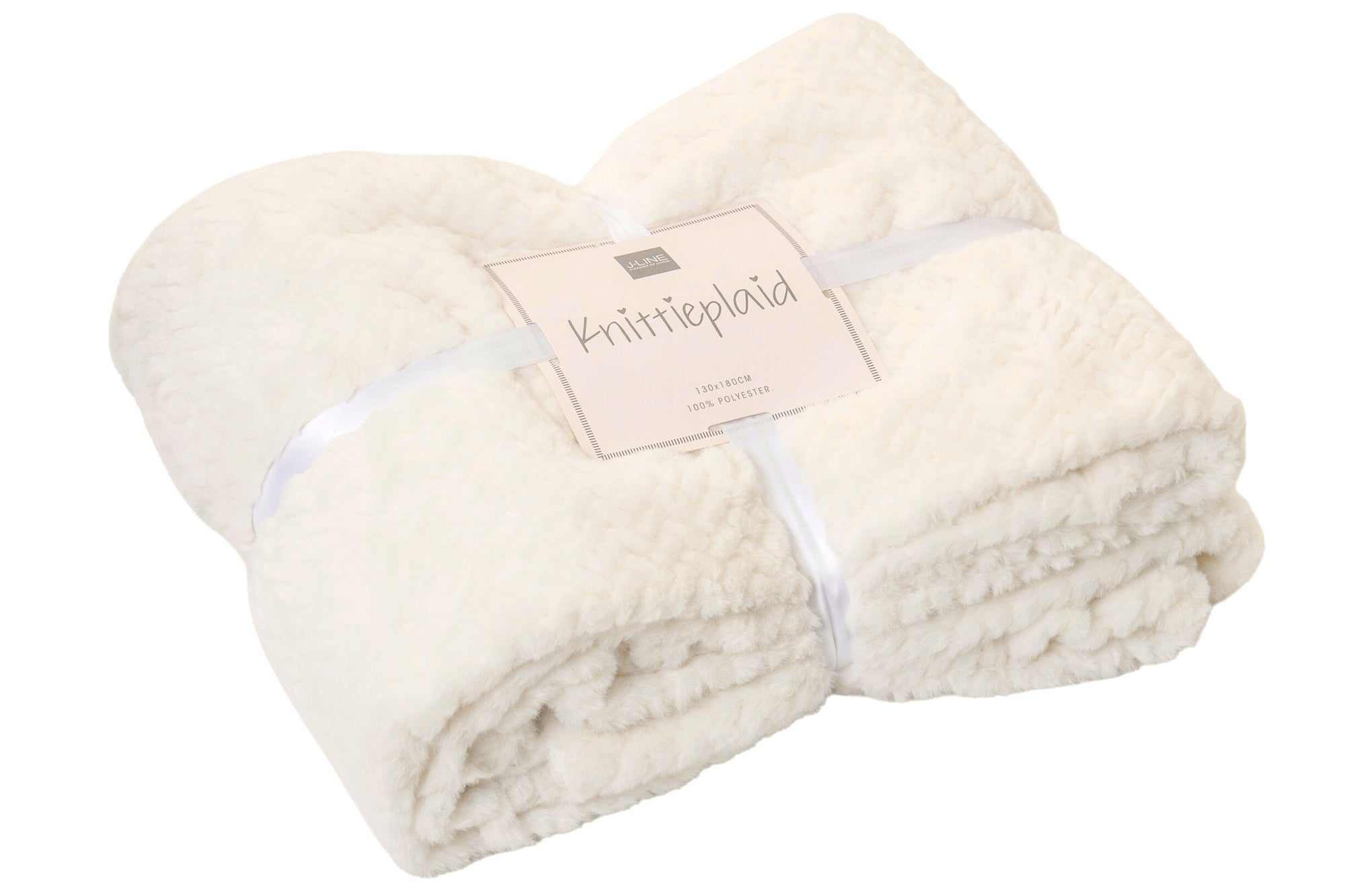 J-LINE DEKBED POLYESTER WIT