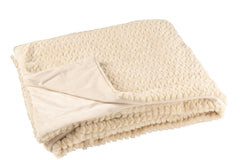 J-LINE DEKEN VAN POLYESTER BEIGE