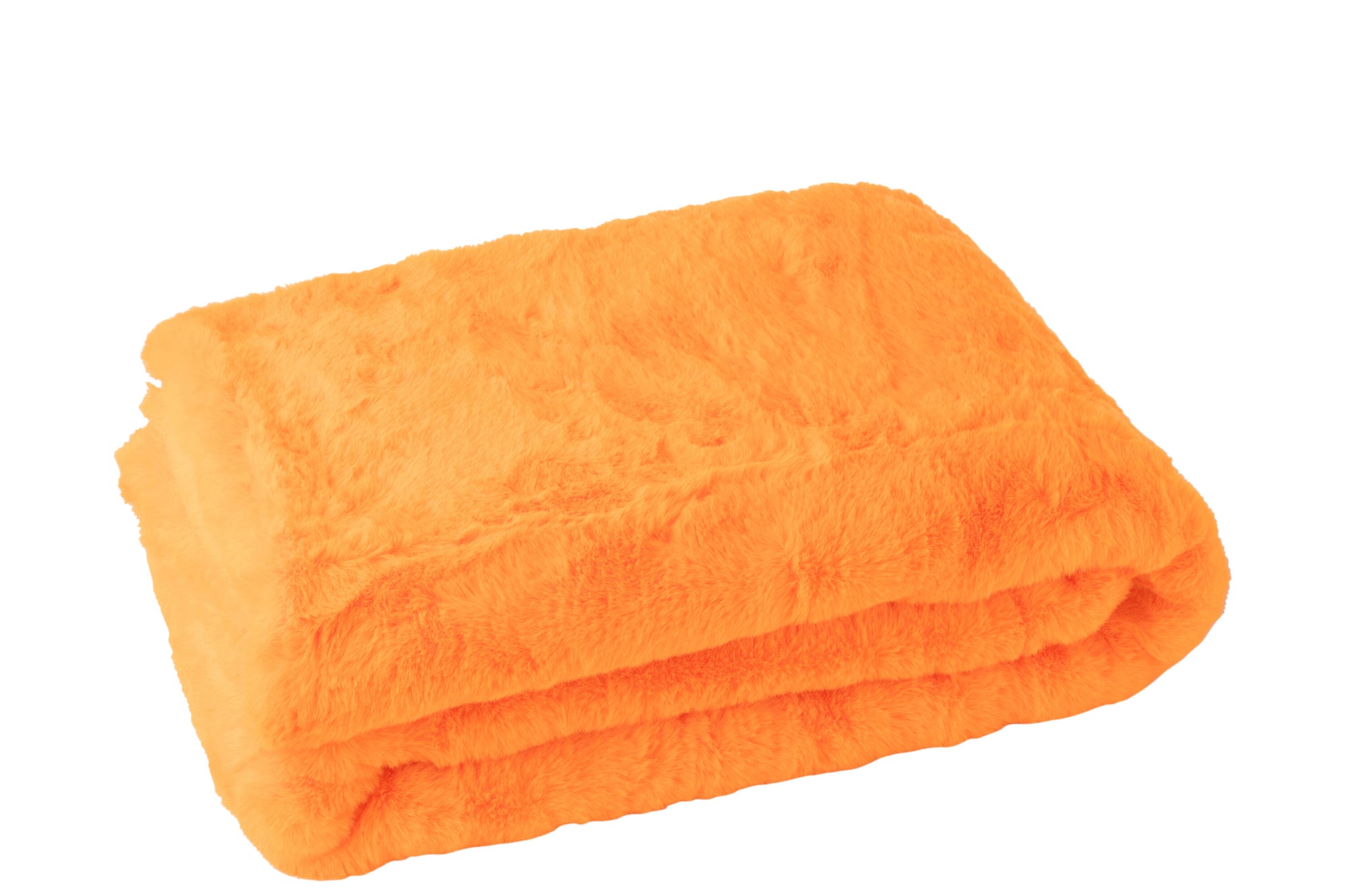 J-LINE DEKENTJE CUTIE POLYESTER NEON ORANJE - Tuincentrum Lopik
