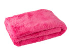 J-LINE DEKEN CUTIE POLYESTER NEONROZE - Tuincentrum Lopik